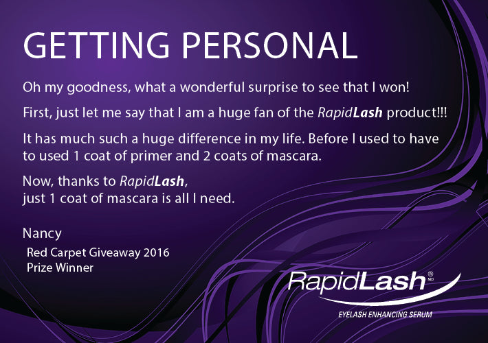 GETTING PERSONAL WITH RAPIDLASH